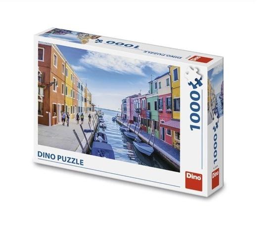 Levně Puzzle 1000 Kanál v Benátkách