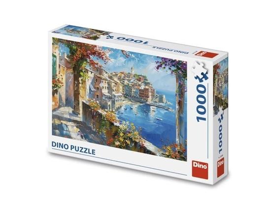 Levně Puzzle 1000 Středomořské městečko