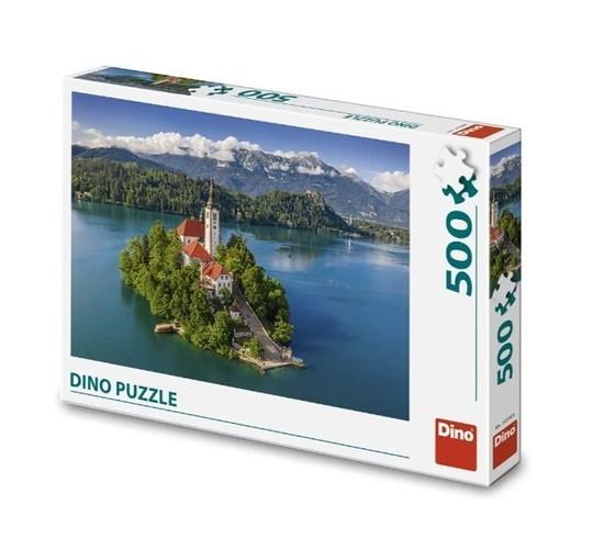 Levně Puzzle 500 Jezero Bled
