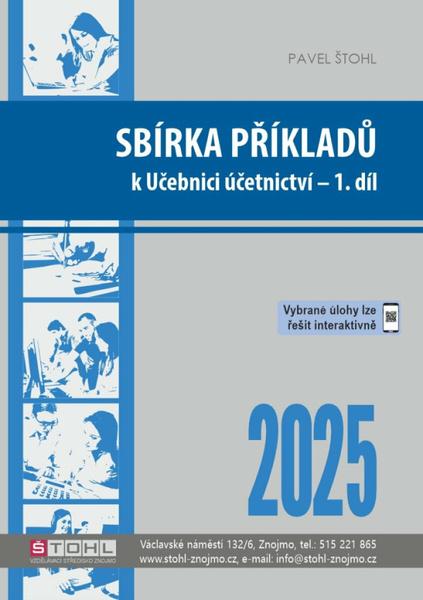 Sbírka příkladů k učebnici účetnictví I. díl 2025 - 9788053010115