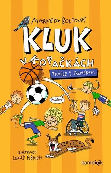 Levně Kluk v kopačkách Trable s trenérem