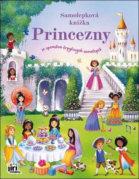 Levně Velká samolepková knížka Princezny