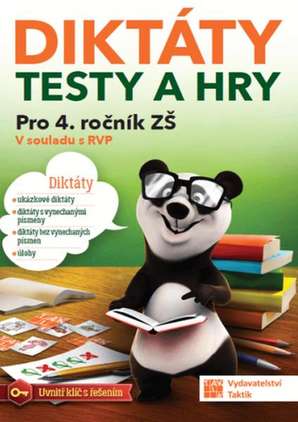 Diktáty, testy a hry 4 - 9788075634320