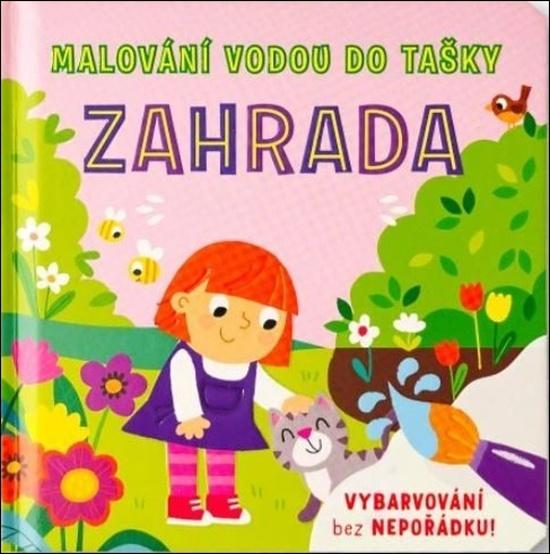 Levně Malování vodou do tašky Zahrada