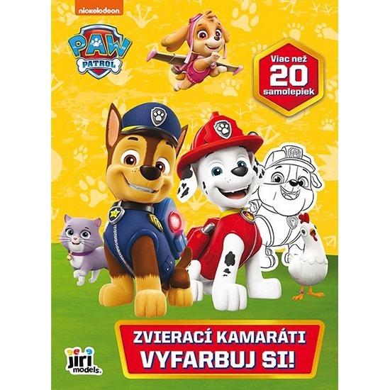 Vyfarbuj si! Labková patrola Kamaráti zvieratká