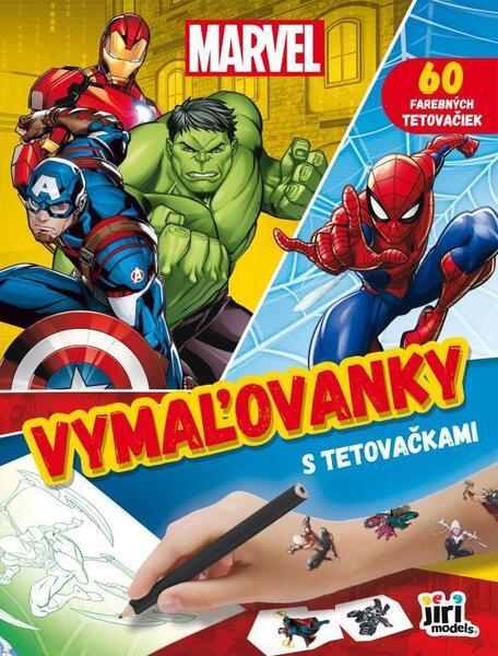 Levně Maľovanky s tetovaním Marvel