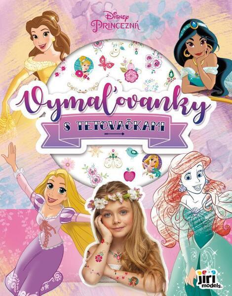Levně Maľovanky s tetovaním Disney Princezné