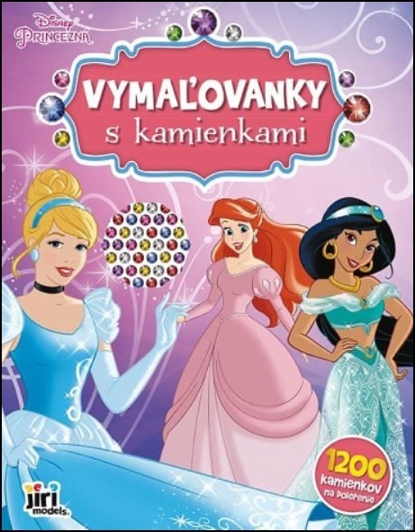 Levně Maľovanky s kamienkami Princezné
