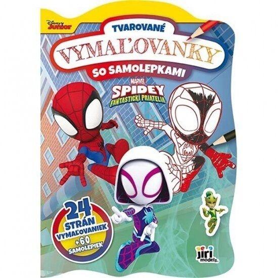 Levně Tvarované maľovanky Spidey