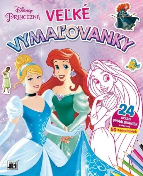 Levně Veľké maľovanky Princezné
