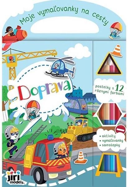 Levně Moje maľovanky na cesty Doprava