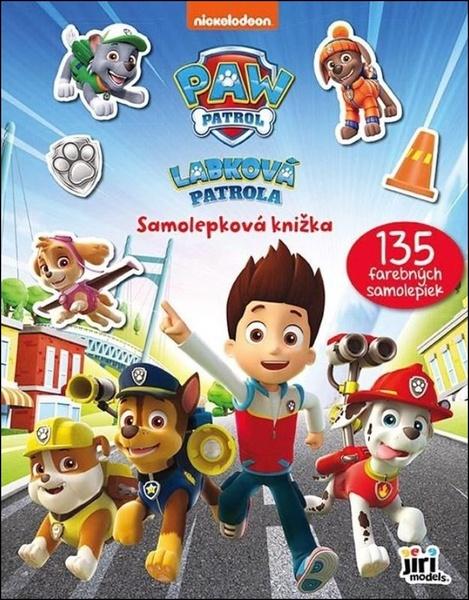 Levně Samolepková knižka Labková patrola