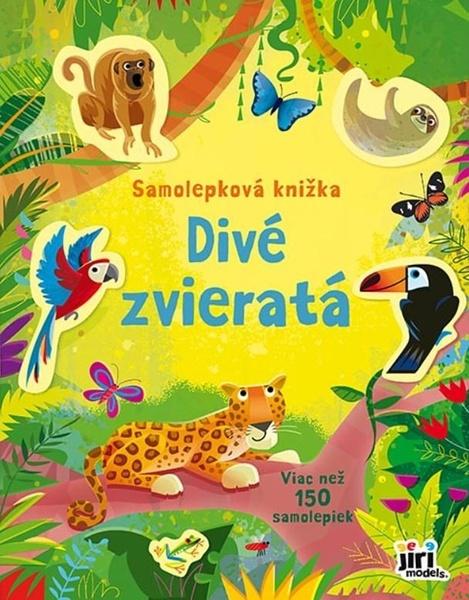 Levně Samolepková knižka Divé zvieratá