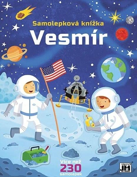 Levně Samolepková knižka Vesmír