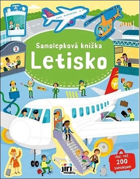 Levně Samolepková knižka Letisko