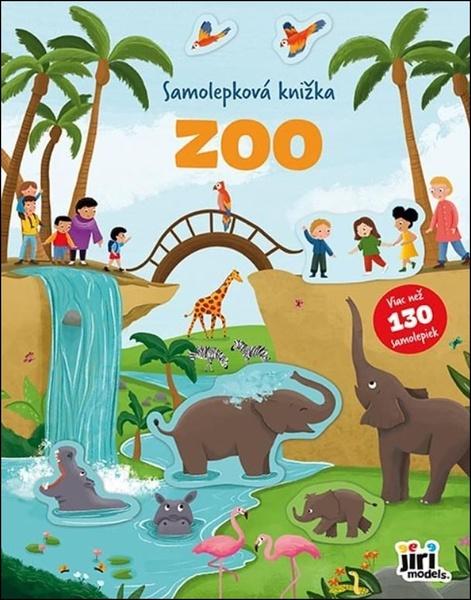 Levně Samolepková knižka Zoo