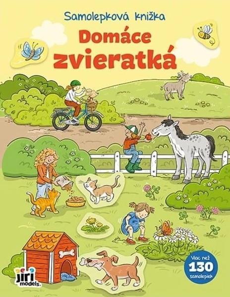 Levně Samolepková knižka Domáce zvieratá