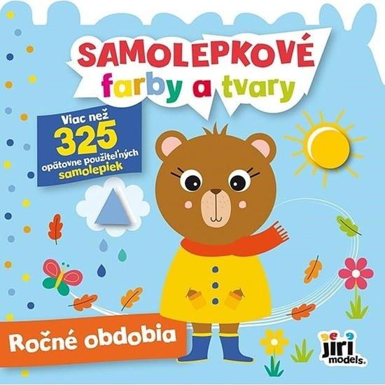 Levně Samolepkové farby a tvary pre najmenších Štyri ročné obdobia