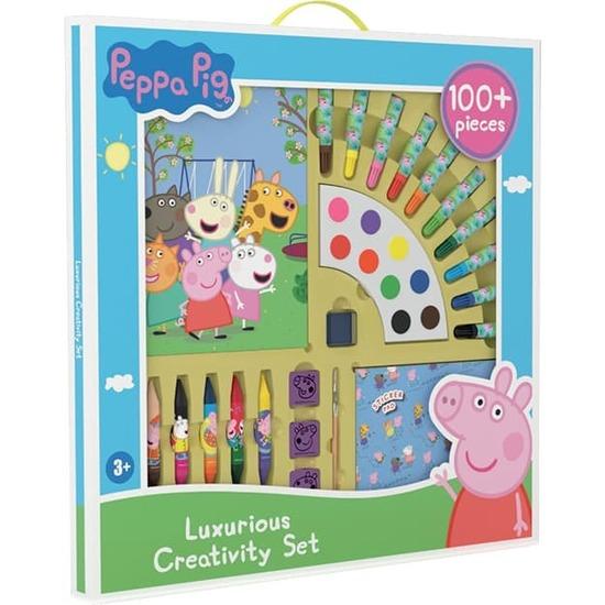 Levně Luxusný kreatívny set Prasiatko Peppa