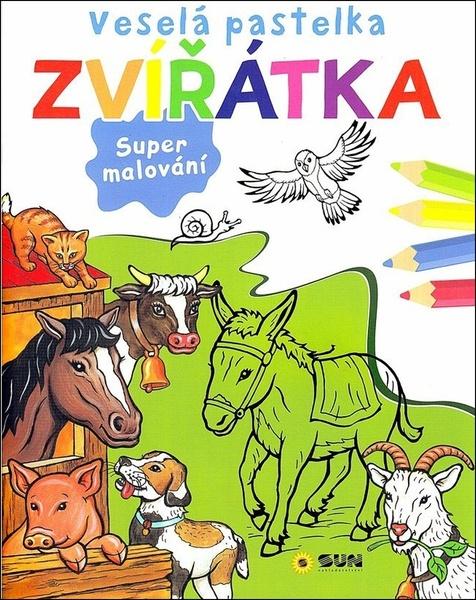 Levně Veselá pastelka Zvířátka