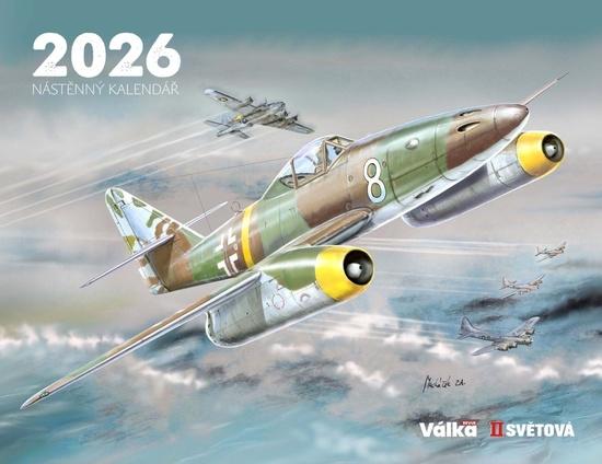 Levně Historie 2. světové války 2026 - nástěnný kalendář