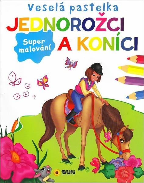 Levně Veselá pastelka Jednorožci a koníci