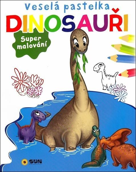 Levně Veselá pastelka Dinosauři