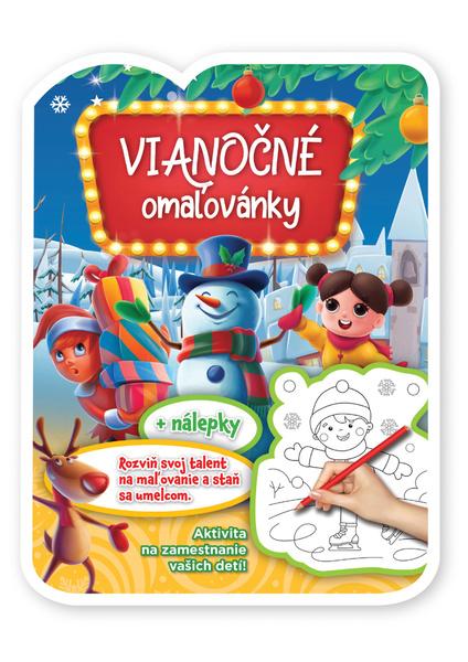 Levně Vianočné omaľovánky