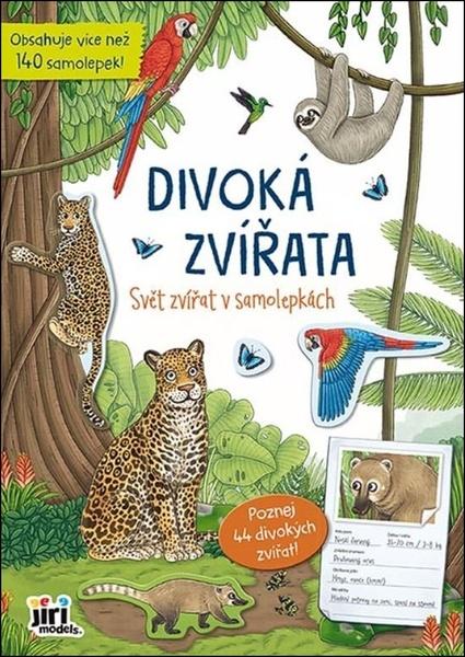 Levně Svět zvířat v samolepkách Divoká zvířata