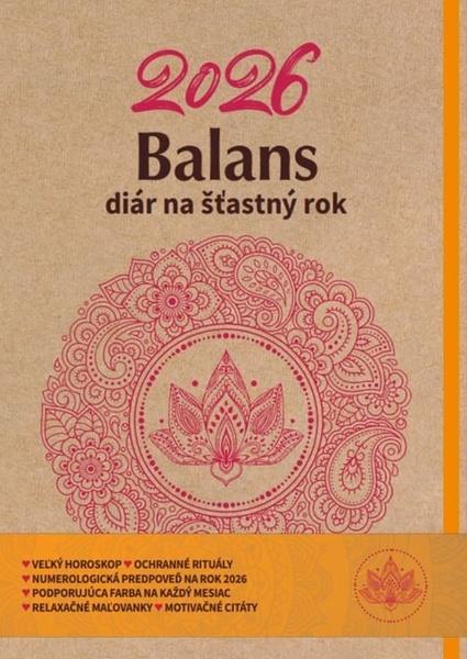 Levně Balans diár na šťastný rok 2026