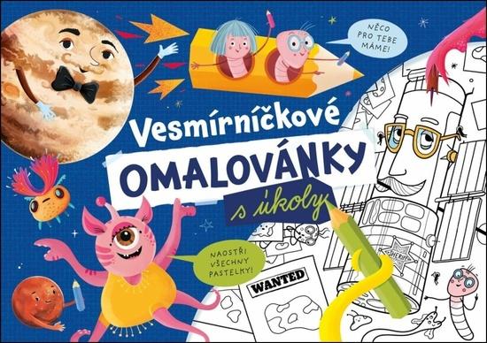 Levně Vesmírníčkové omalovánky
