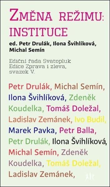 Změna režimu Instituce - 9788076456556