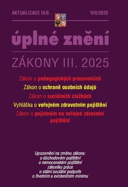 Aktualizace III/6 2025