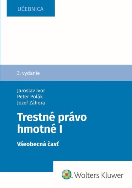 Levně Trestné právo hmotné