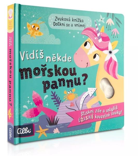Levně Albi Jednorožec Hmatové zvukové leporelo