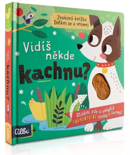 Albi Kachna Hmatové zvukové leporelo - 9788076882959