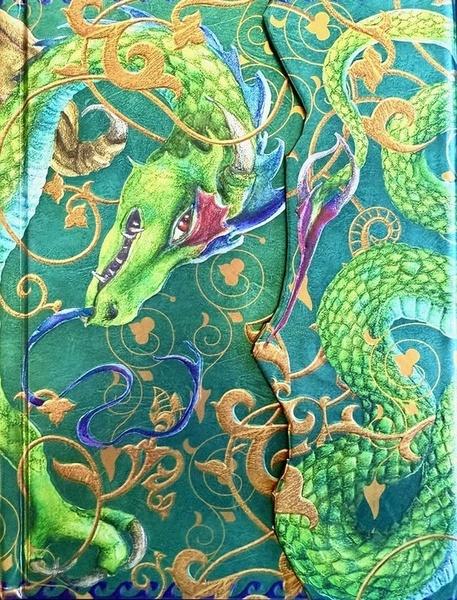 Levně Luxusní zápisník Boncahier-Mythology Dragon