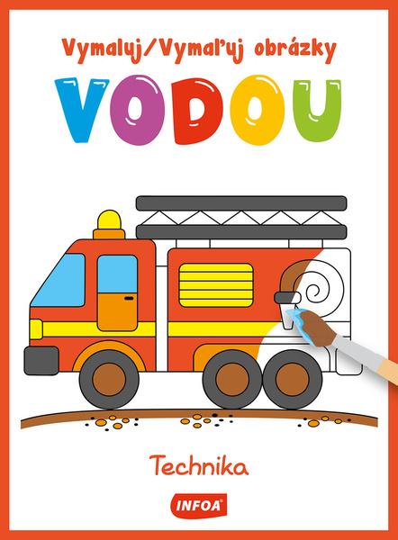Levně Vymaluj/Vymaľuj obrázky vodou Technika