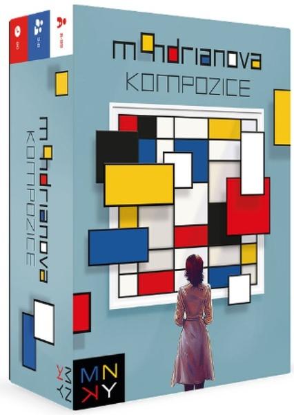 Levně Mondrianova kompozice