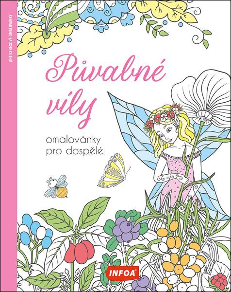 Levně Půvabné víly Omalovánky pro dospělé