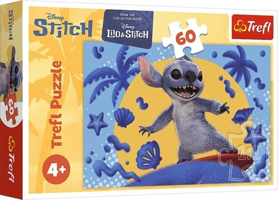 Levně Puzzle Lilo&Stitch Den se Stitchem 60 dílků