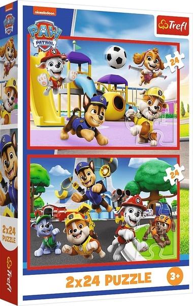 Levně Puzzle Tlapková patrola Zábavný psí den