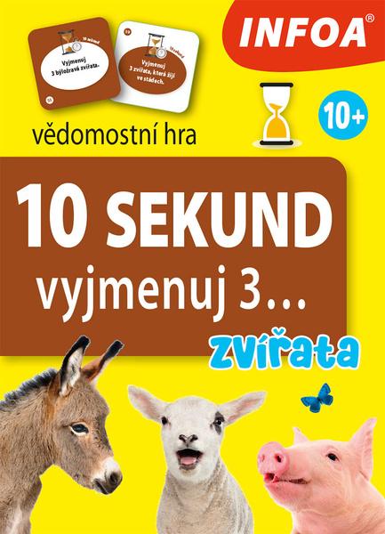 Levně 10 sekund vyjmenuj 3... zvířata