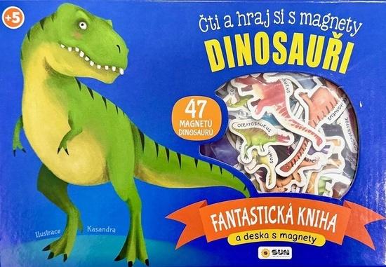 Levně Čti a hraj si s magnety Dinosauři