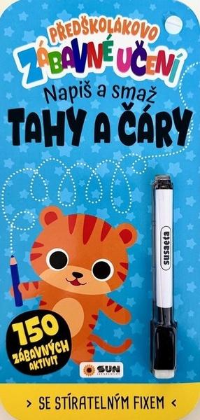 Levně Předškolákovo zábavné učení Tahy a čáry napiš a smaž