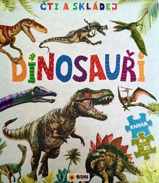 Levně Čti a skládej Dinosauři