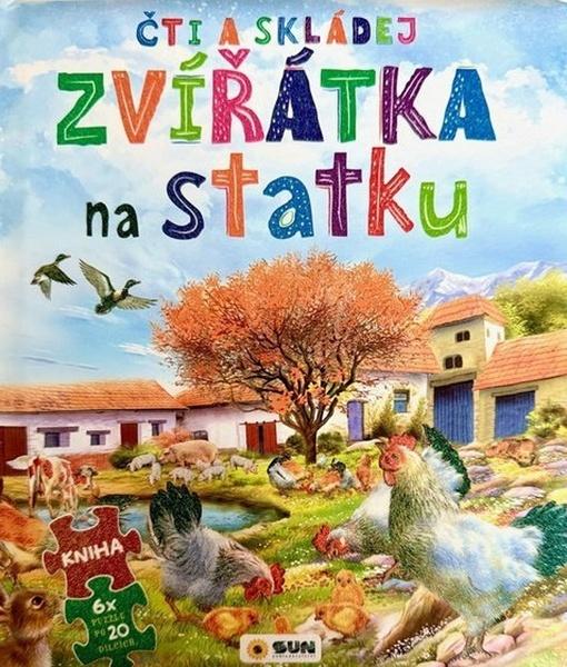 Levně Čti a skládej Zvířátka na statku