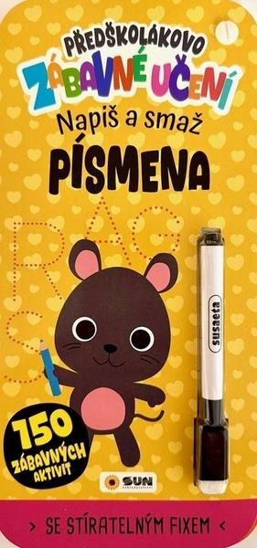 Levně Předškolákovo zábavné učení Písmena napiš a smaž