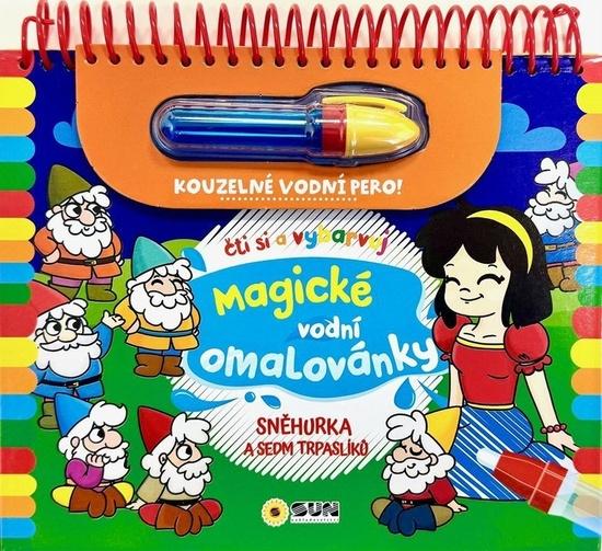 Levně Magické vodní omalovánky Sněhurka a sedm trpaslíků