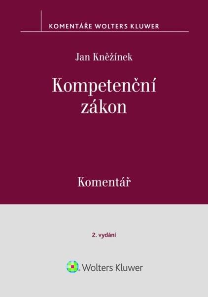 Levně Kompetenční zákon Komentář